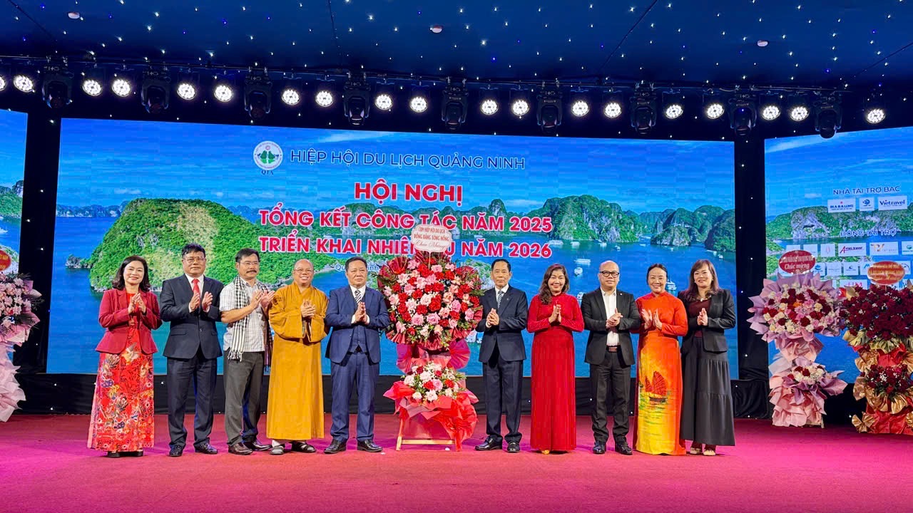 Hiep hoi Du lich Quang Ninh tong ket cong tac nam 2025 va trien khai nhiem vu nam 2026_qnta.vn
